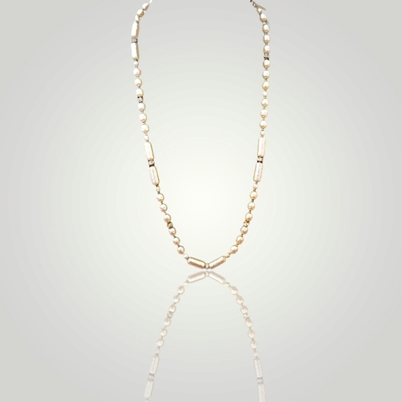 Vintage Miriam Haskell faux Pearl Necklace - Picture 1 of 2
